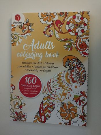 ALBUM ADULTE COLORIAGE THERAPIE de chez DECO TIME - Neuf 