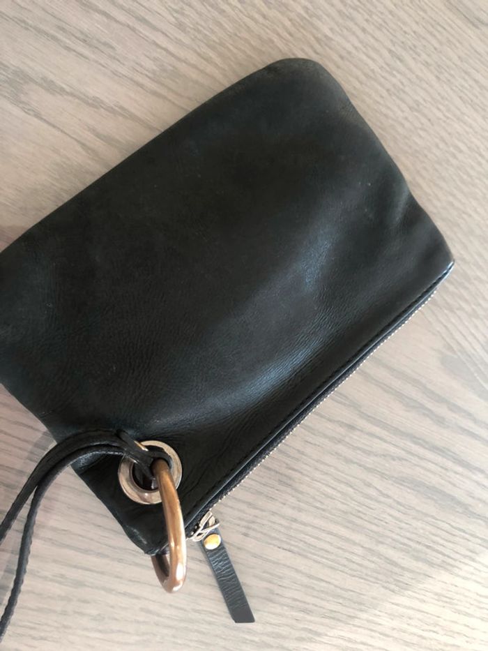 Pochette en cuir ikks - photo numéro 2