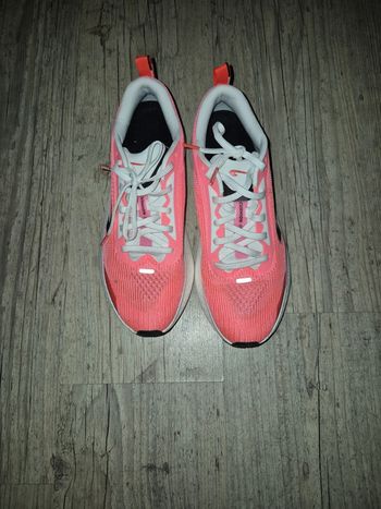 Chaussures de Running Femme, Kiprun Cushion 500 Rose