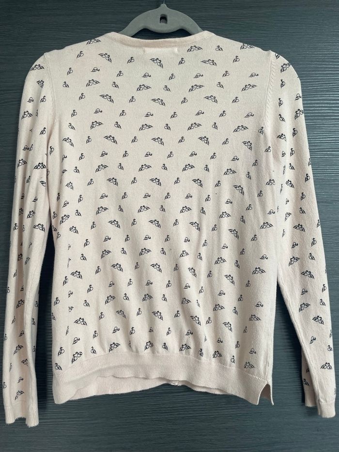 Gilet corail motif cygne M camaïeu - photo numéro 3