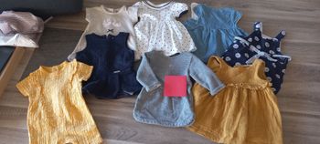 Robe et combishort en 3 mois