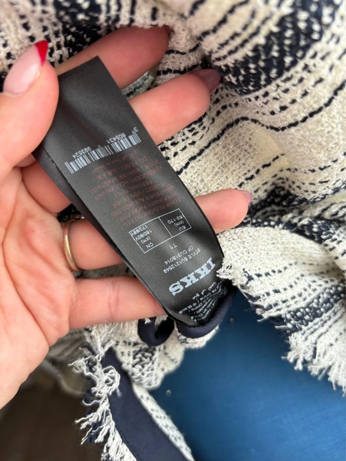 Veste IKKS - à rayures - taille 36/S - neuve jamais porté - photo numéro 6