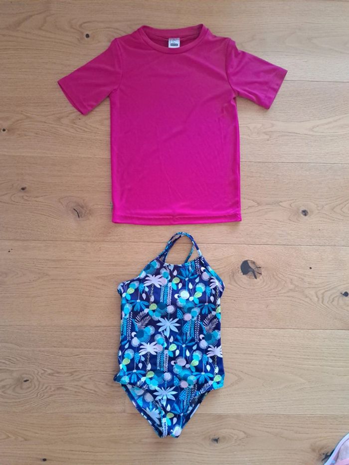 Maillot de bain tee-shirt uv