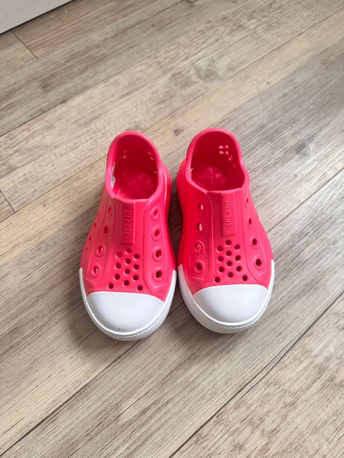 Converse all star play lite rose fushia taille 24 - photo numéro 7