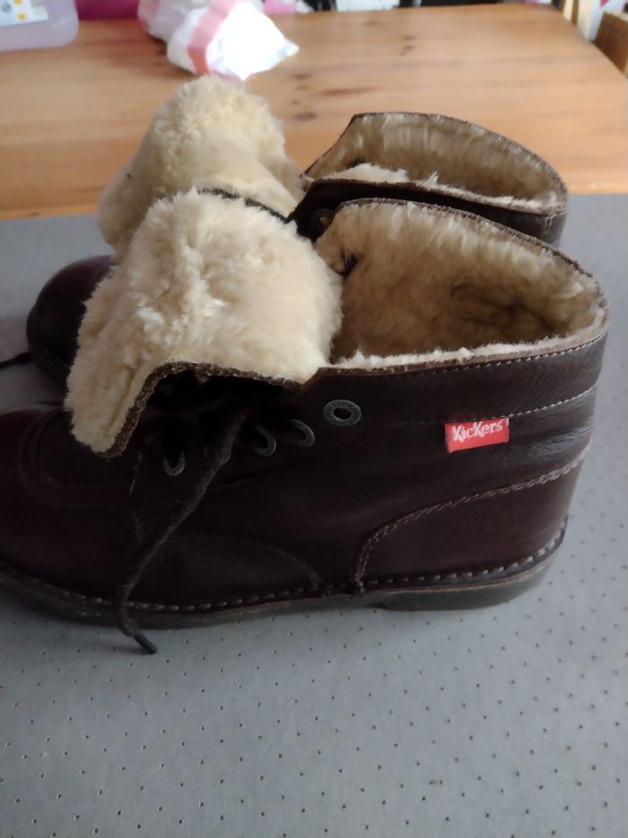 Kickers femme fourrées - photo numéro 4