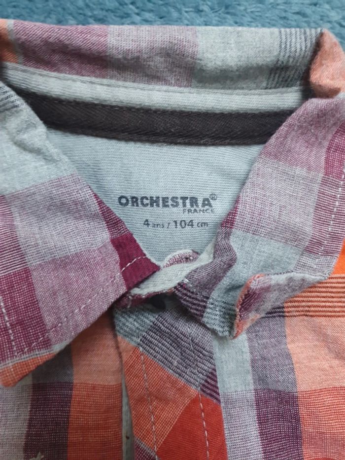 Chemise à carreaux 4 ans - photo numéro 2