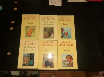 6 livres Marcel Pagnol