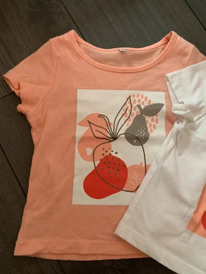 Lot de deux tee shirt 3 ans - photo numéro 2