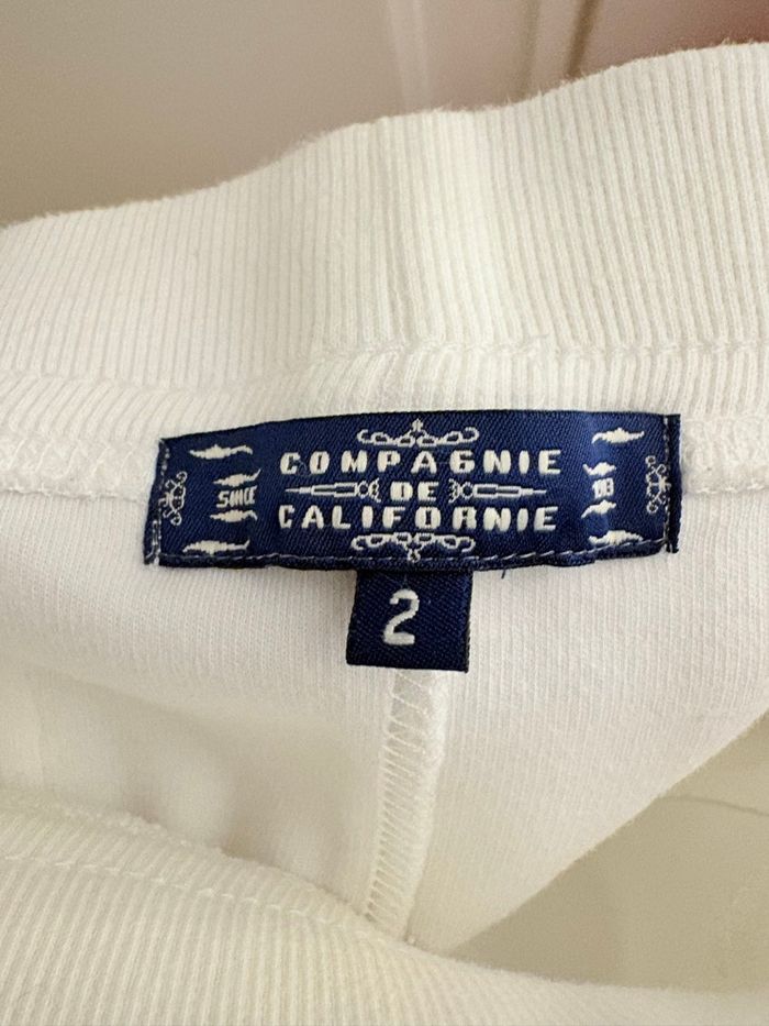 Pantalon de jogging blanc Compagnie de Californie – Taille 2 - photo numéro 5