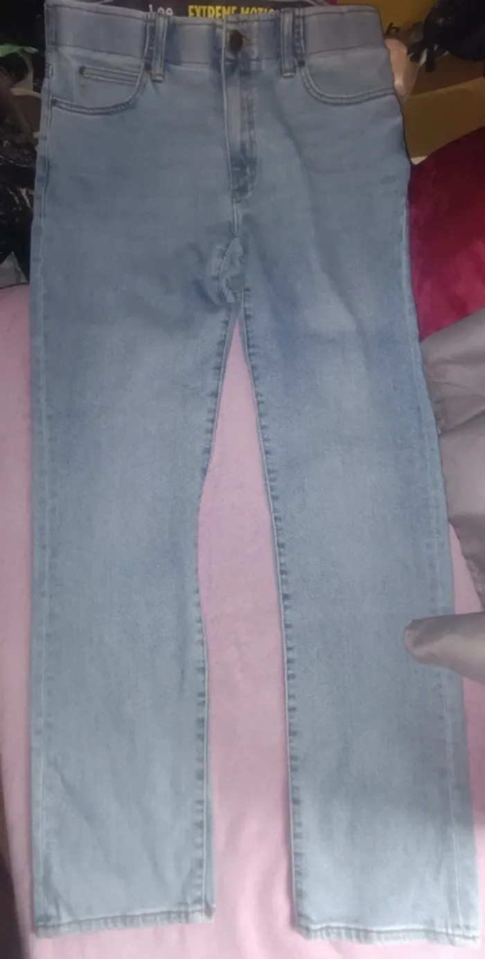 Pantalon jean bleu clair Lee