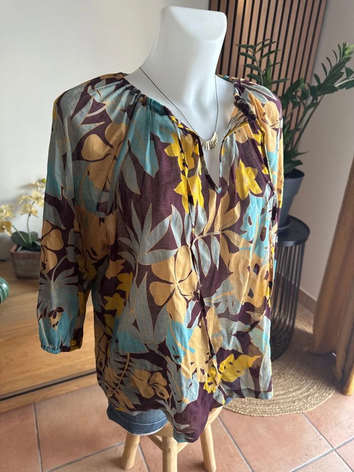 Blouse voile de coton Monoprix - photo numéro 4