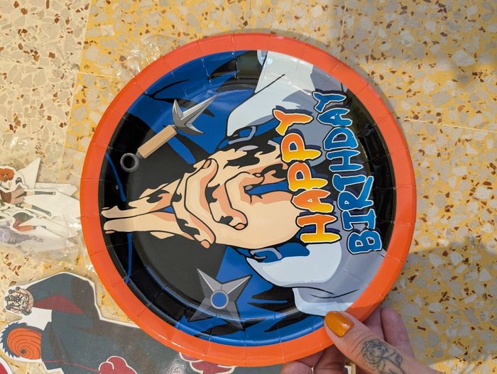 Lot anniversaire naruto akatsuki - photo numéro 5