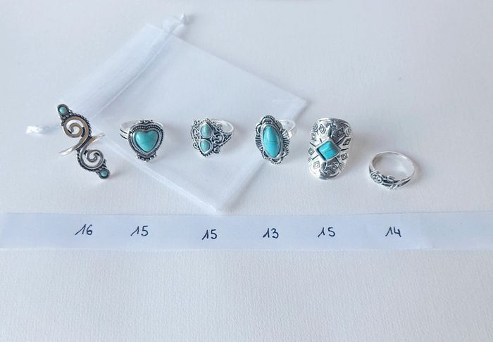 Bague bohème seule ou en lot - photo numéro 3