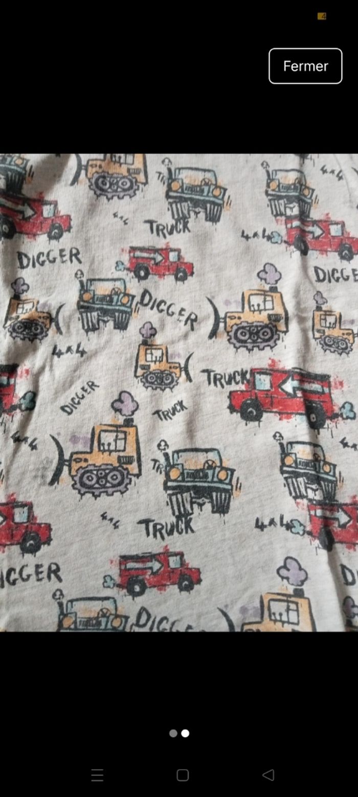 Tee shirt "truck" - photo numéro 2
