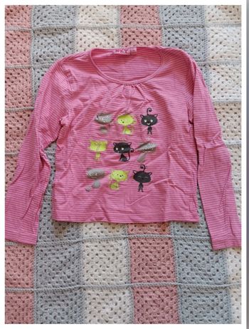 T-shirt manches longues 8 ans