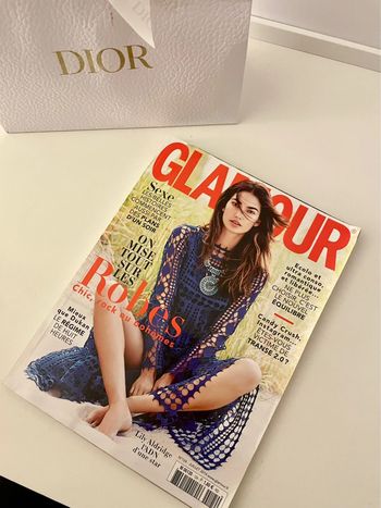 Magazine glamour - Lily Aldrige - juillet 2014