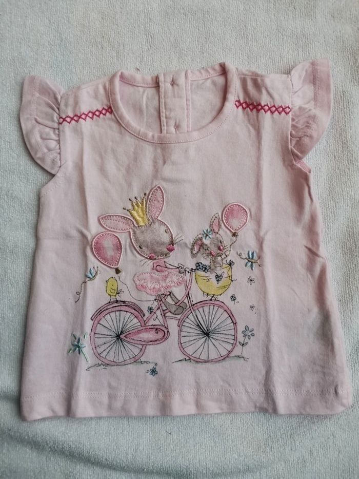 Lot tee shirt early days 6 mois - photo numéro 6