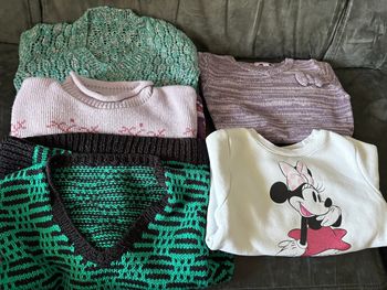 Lot pulls fille 5 ans