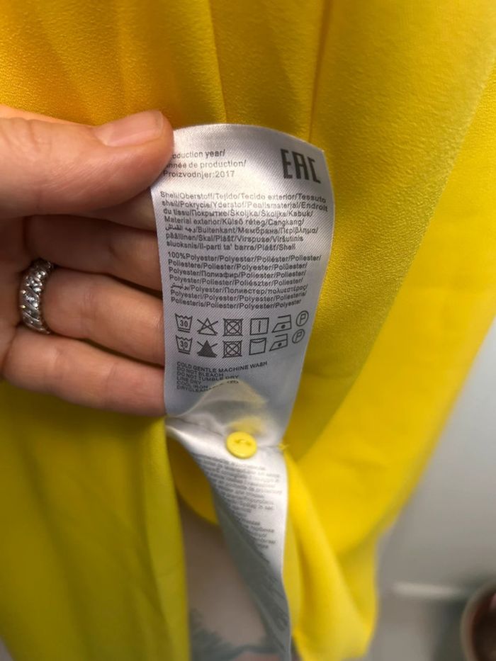 Chemisier jaune Only taille 38 - photo numéro 5