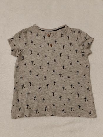 T-shirt palmiers Kiabi 24 mois