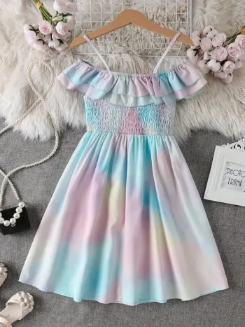 🌈 Robe pastel fille – Taille 12 ans 🌈
