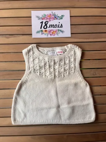 Pull sans manche Zara 18 mois
