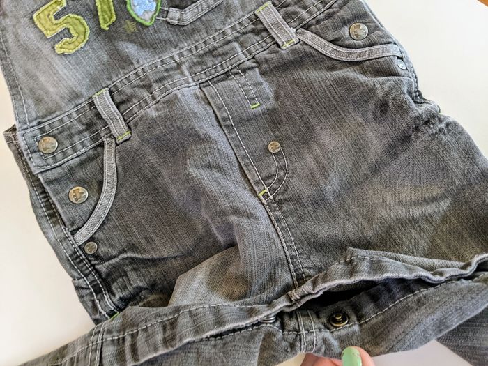 Ensemble salopette Lulu Castagnette 18 mois cm - photo numéro 4