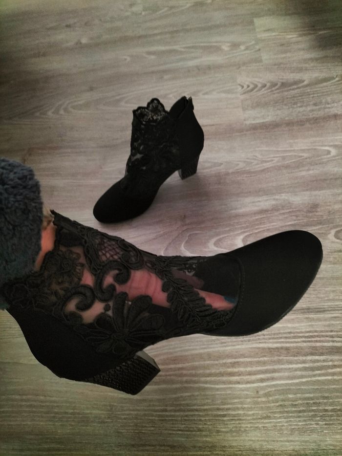 Bottine noire 40 neuve - photo numéro 3