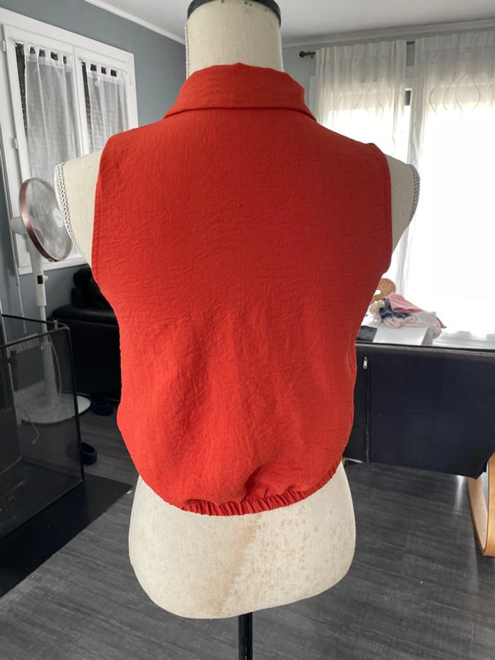Blouse/chemise sans manche taille 12 ans marque gemo - photo numéro 2