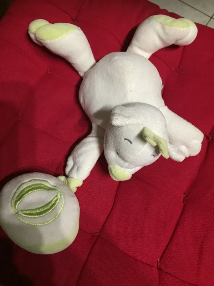 Doudou ours blanc Baby Nat - photo numéro 2