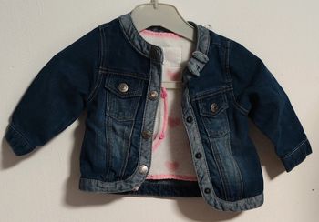 Veste en jean bébé fille