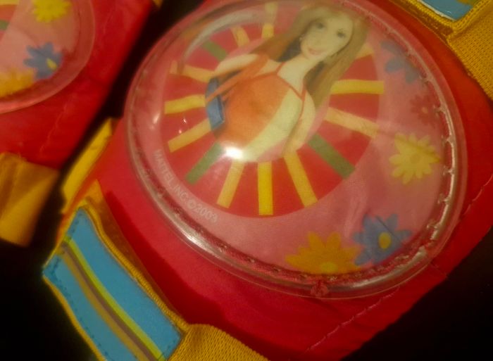 Kit de protection genoux / coudes enfant - Barbie - photo numéro 3