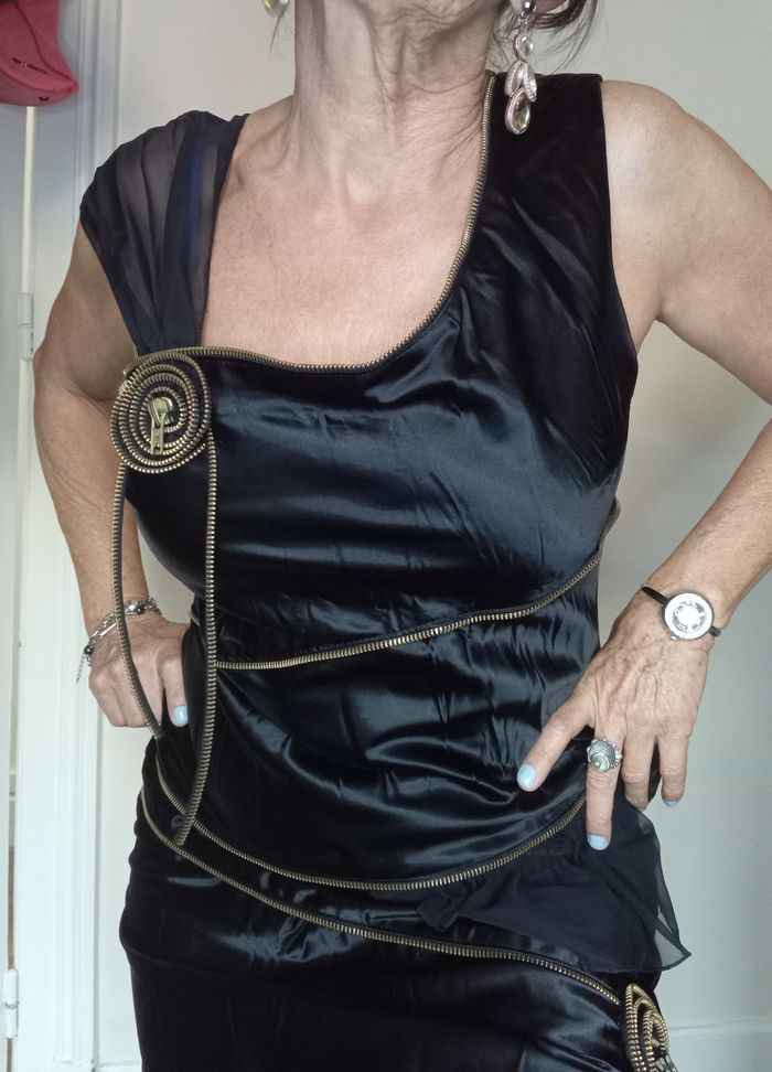 Ensemble jupe corsage Martine and J taille 3 - photo numéro 5