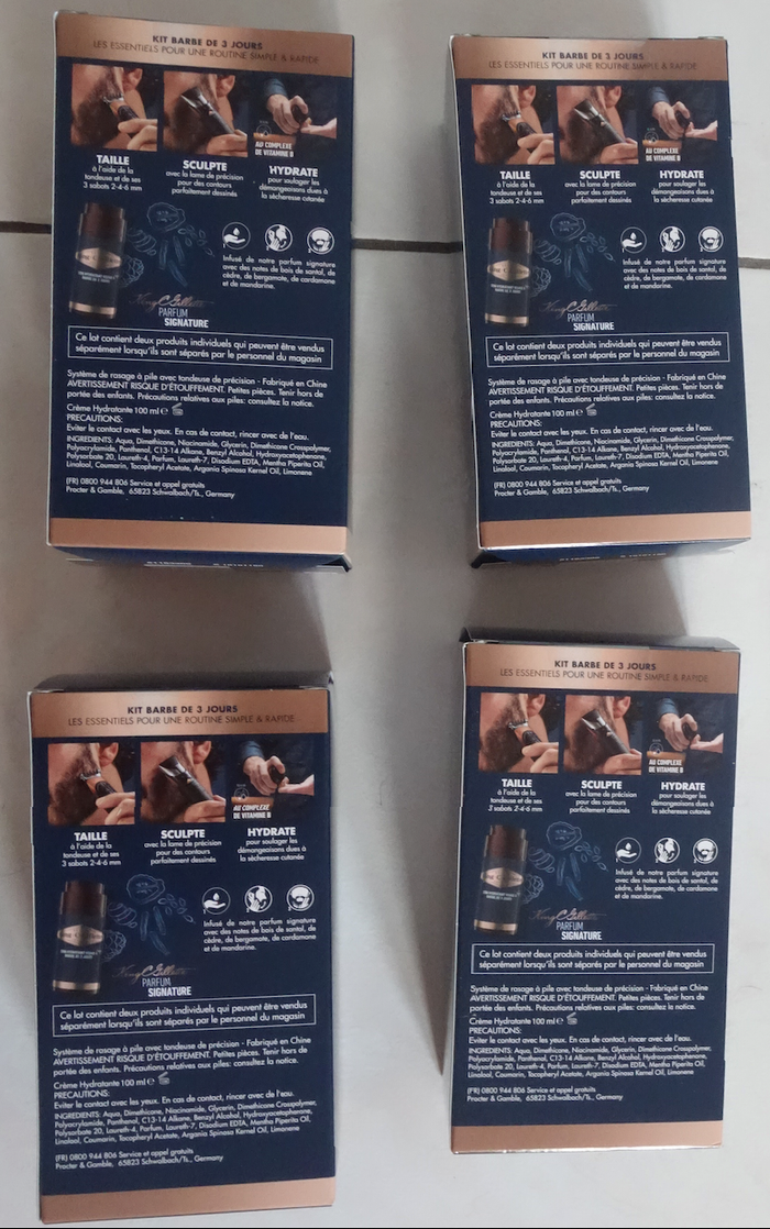 Tondeuse à barbe King C Gilette Kit barbe de 3 jours - prix unitaire - photo numéro 7