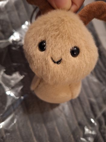 Peluche porte clef escargot 15 cm environ