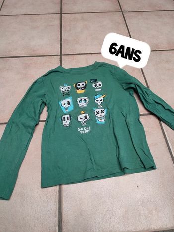 Tshirt squelette kiabi