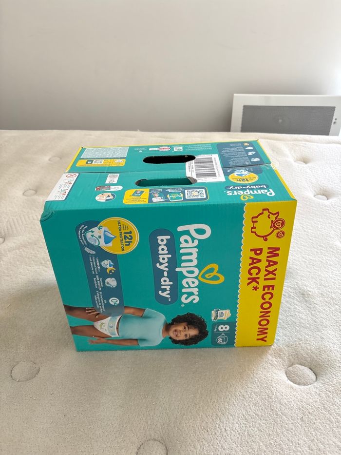 68 couches Pampers baby dry taille 8 - photo numéro 3