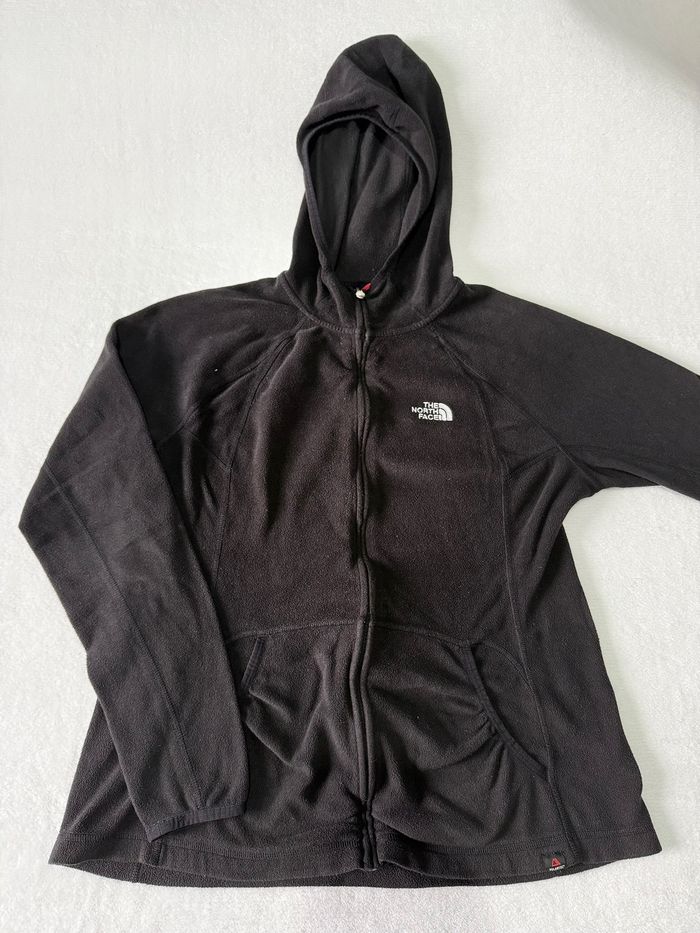 Veste polaire noir The north face pour femme taille L - photo numéro 4