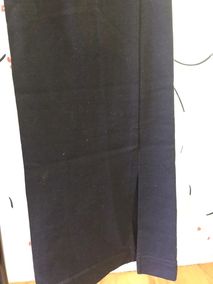 Pantalon fendu noir - photo numéro 2