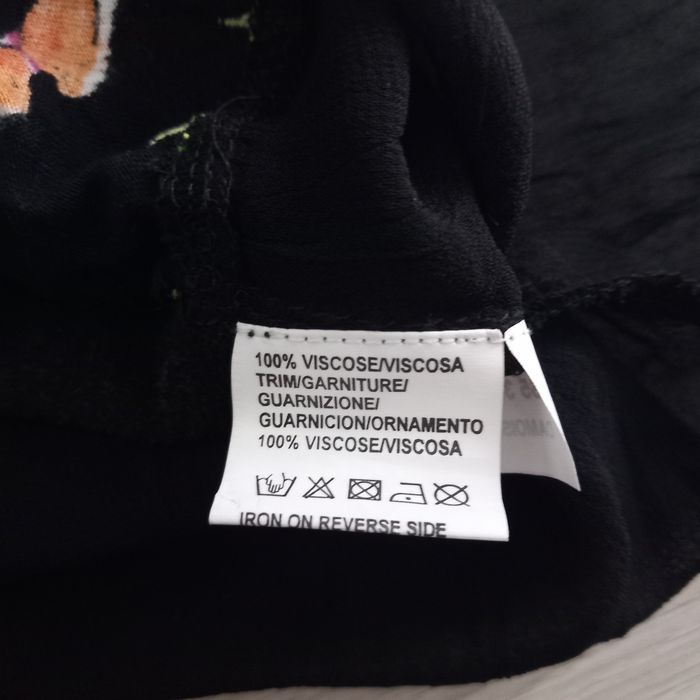 Chemisier femme sans manches noir imprimé à fleurs Derhy taille M - photo numéro 5