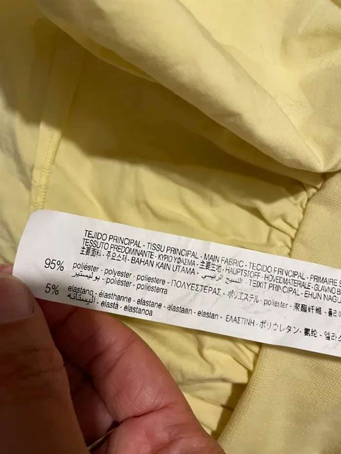 Robe Zara jaune manches bouffantes taille S - photo numéro 10