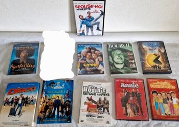 Lot 10 DVD Comédies Françaises et Internationales Films Divers