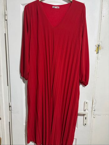 Robe plissée