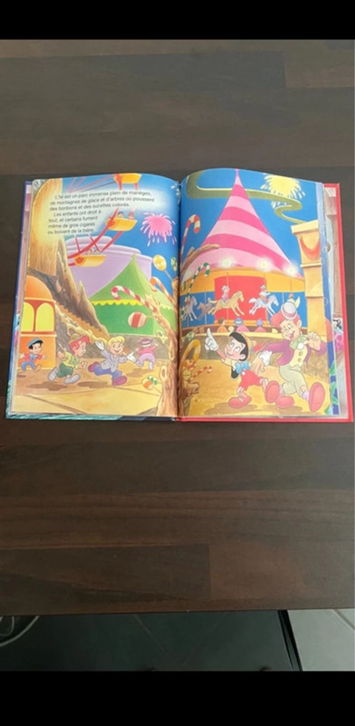 Pinocchio Livre Disney collection Disney Club en très bonne état édition hachette - photo numéro 5