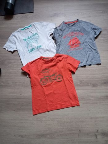 Lot de 3 top garçon 6 ans vertbaudet