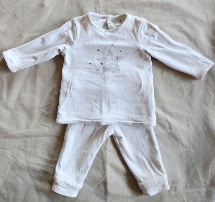 Ensemble mixte réversible imprimé étoiles - photo numéro 3