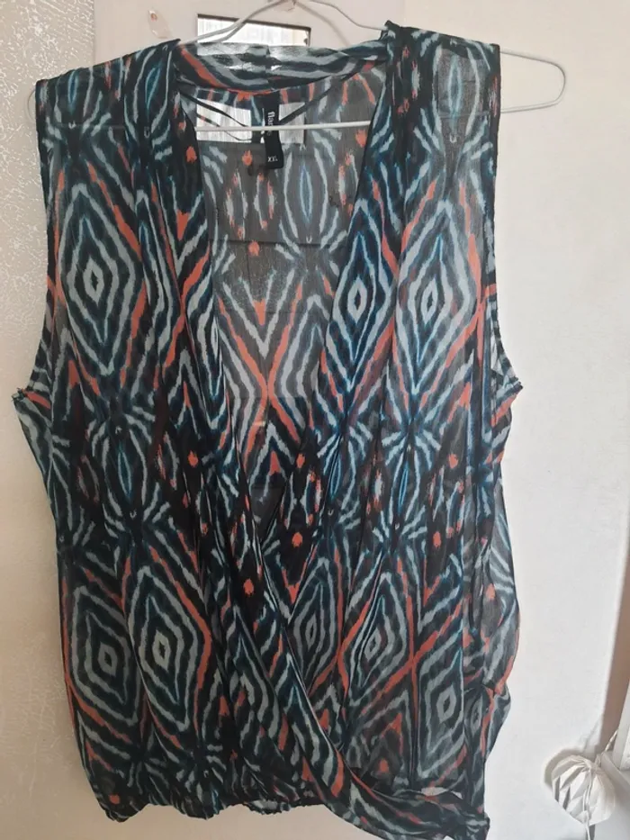 Blouse croisée 44