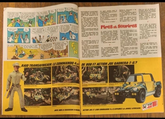 Journal de mickey avec livret jouets Trampline 1980 N°1482 vintage - photo numéro 8