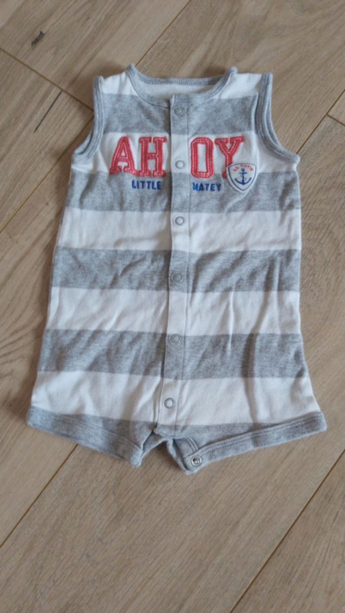 Combi-short garçon 9 mois (78)