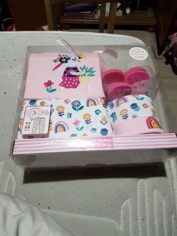 Coffret 5 pièces naissance  fille tom& kiddy
